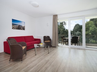 Weidenblick, Ferienwohnung 08 - Wohnbereich