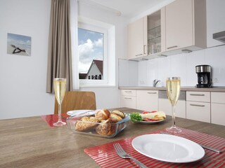 Weidenblick, Ferienwohnung 08 - Essbereich