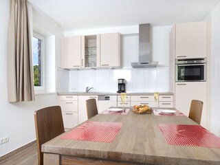 Weidenblick, Ferienwohnung 08 - moderne Einbauküche