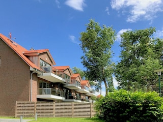 Apartmenthaus Weidenblick, Südseite