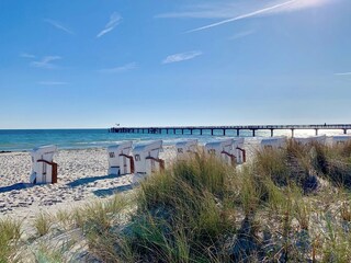 Ostseebad Boltenhagen, Blick zur Seebrücke