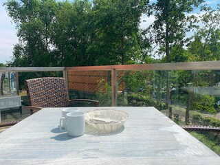 Weidenblick, Ferienwohnung 12, Südbalkon