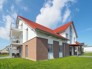 Apartmenthaus Meeresbrise, Ost- und Nordansicht