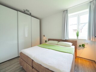 Meeresbrise, Ferienwohnung 01, Schlafzimmer