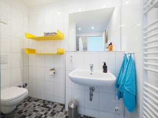 Meeresbrise, Ferienwohnung 01, Duschbad