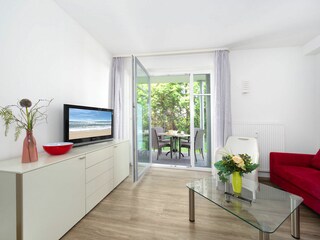 Meeresbrise, Ferienwohnung 04, Wohnzimmer