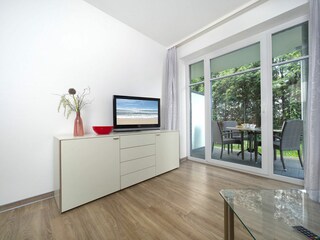 Meeresbrise, Ferienwohnung 04, Wohnzimmer