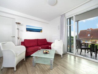 Meeresbrise, Ferienwohnung 05, Wohnzimmer