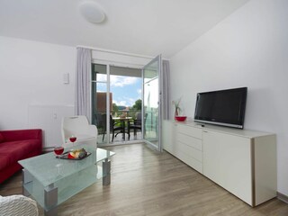 Meeresbrise, Ferienwohnung 05, Wohnzimmer