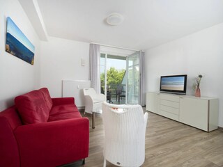 Meeresbrise, Ferienwohnung 07, Wohnzimmer