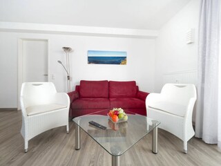 Meeresbrise, Ferienwohnung 07, Wohnzimmer