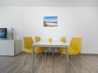 Meeresbrise, Ferienwohnung 07, Essbereich