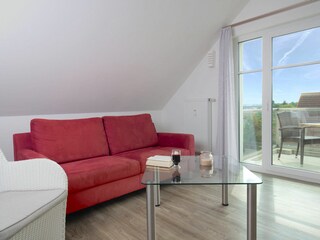 Meeresbrise, Ferienwohnung 09, Wohnzimmer