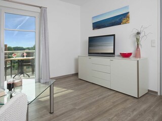 Meeresbrise, Ferienwohnung 09, Wohnzimmer