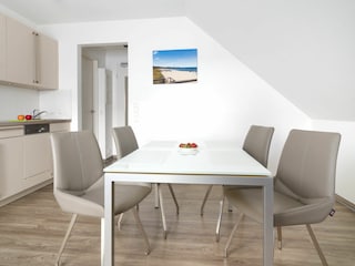 Meeresbrise, Ferienwohnung 09, Essbereich