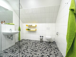 Meeresbrise, Ferienwohnung 09,  modernes Duschbad