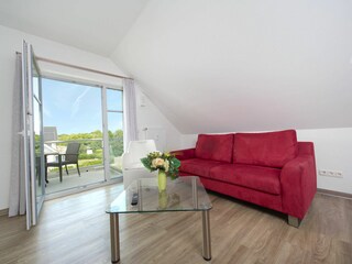 Meeresbrise, Ferienwohnung 10, Wohnzimmer