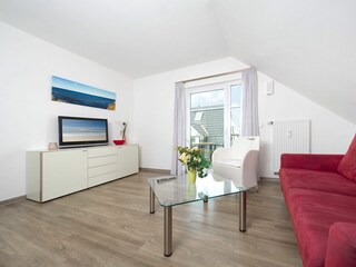 Meeresbrise, Ferienwohnung 10, Wohnzimmer
