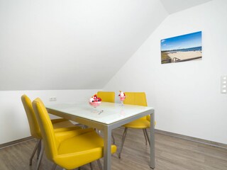 Meeresbrise, Ferienwohnung 10, Essbereich