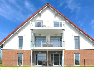 Haus Meeresbrise, Ostansicht