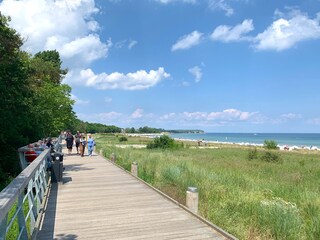 Ostseebad Boltenhagen, die neue Dünenpromenade