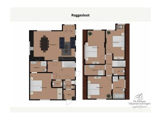 Villa De Koog Pianta del piano 21