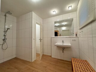 Saunabad mit WC getrennt