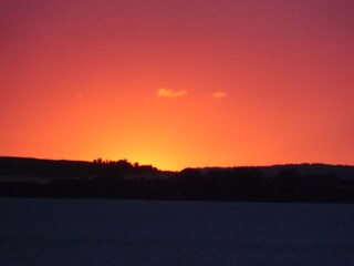 Terrasse  Sonnenuntergang