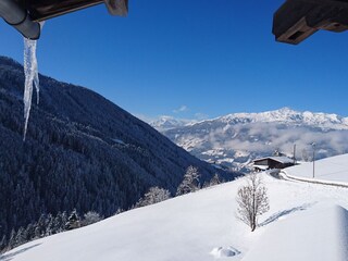 Aussicht von der Hütte