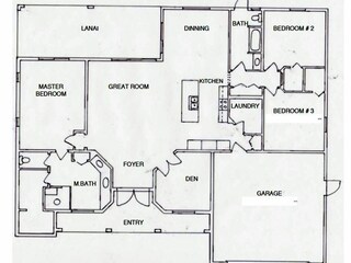 Casa de vacaciones Cape Coral Plano de planta 41