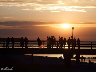 Abendstimmung an der Seebrücke Ostseeheilbad Zingst