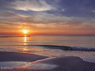 Sonnenuntergang an der Ostsee