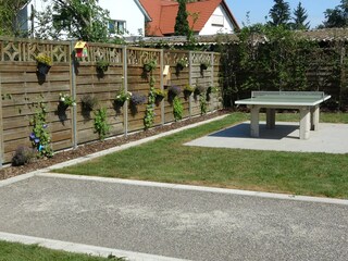 TT-Platte und Bocciabahn