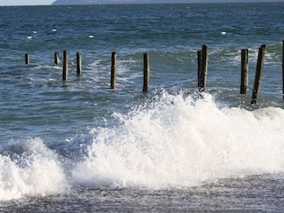 nach 80m begrüßt sie die Ostsee