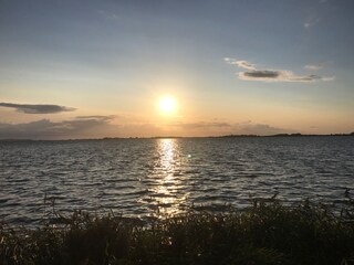 einen Abendspaziergang mit dem Ausblick