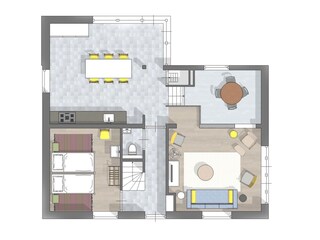 Vakantiehuis Noordwijk Grondplan 25