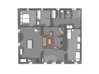 Casa per le vacanze Haelen Pianta del piano 11