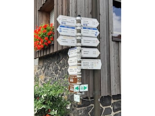 Reichlich Wandermöglichkeiten