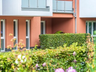 Wohnung im EG mit überdachter Terrasse zum Kurpark