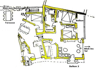 Casa Alma, Wohnung C, Grundriss