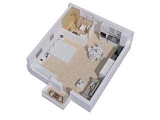 Appartamento per vacanze Westerland Pianta del piano 25