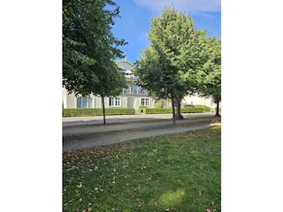 Vorderansicht der Villa