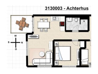 Vakantieappartement Juist  37
