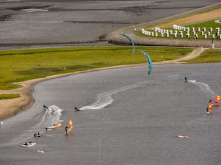 Wassersport in der Lagune