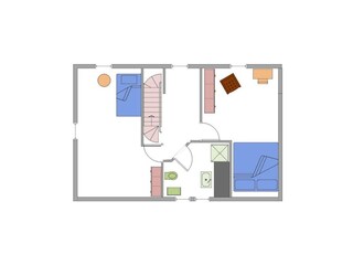 Grundriss Obergeschoss