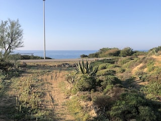 Privatweg zum Strand