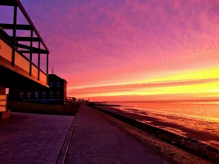 Sonnenuntergang am Südstrand