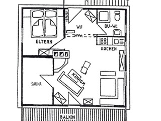 Ferienwohnung Bischofsmais Grundriss 15