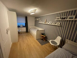 Das zweite Schlafzimmer
