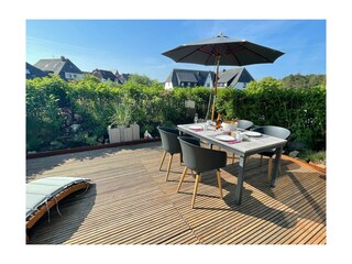 Frühstück auf der Terrasse